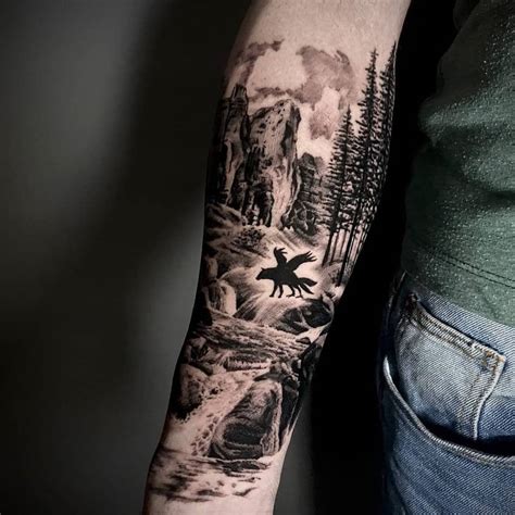 Half sleeve forest tattoo. Things To Know About Half sleeve forest tattoo. 